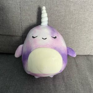 5-inch purple narwhal squishmallow 💜